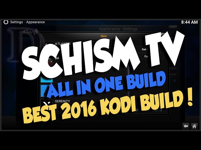 Schism In One Build Schism In One Build
